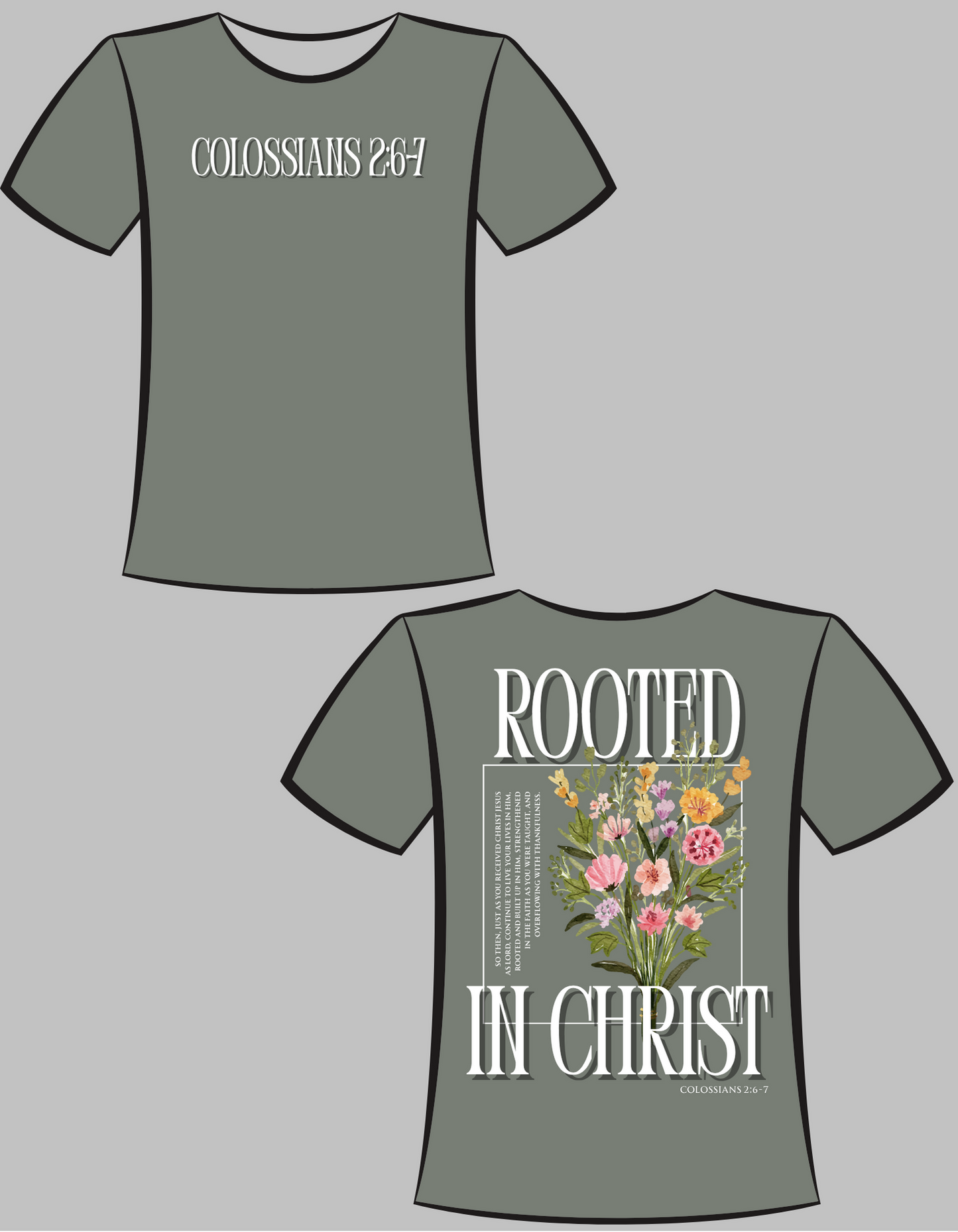Rooted in Christ Tee
