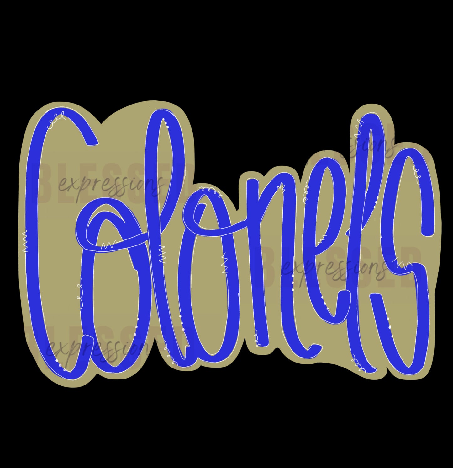 Colonels Handwritten tee