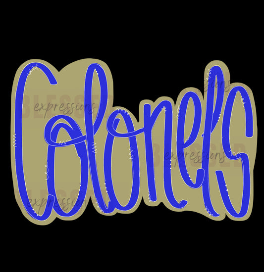 Colonels Handwritten tee