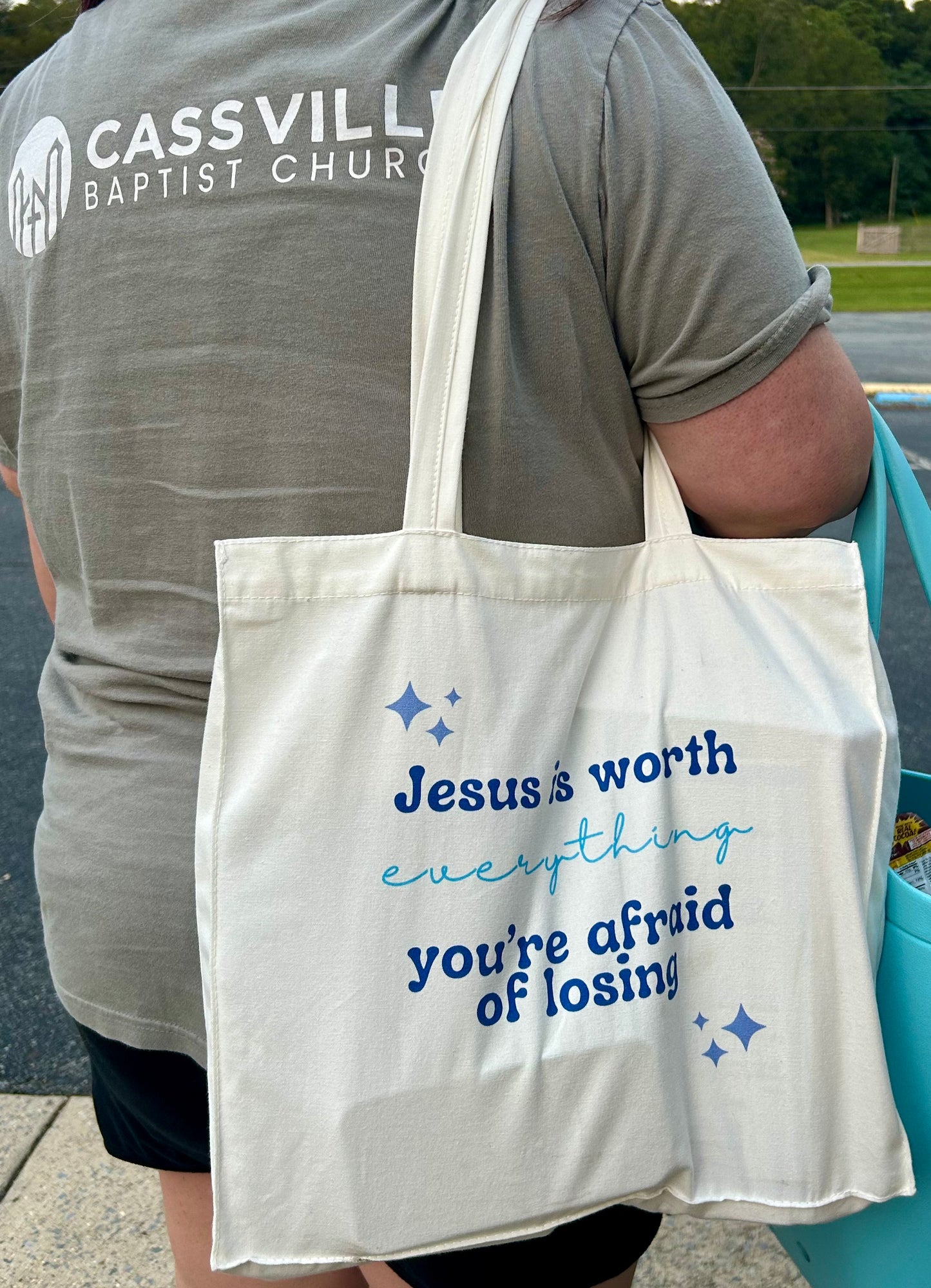 "Jesus is Worth Everything" Tote