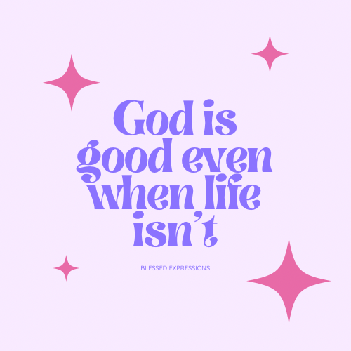 "God is Good" Tote