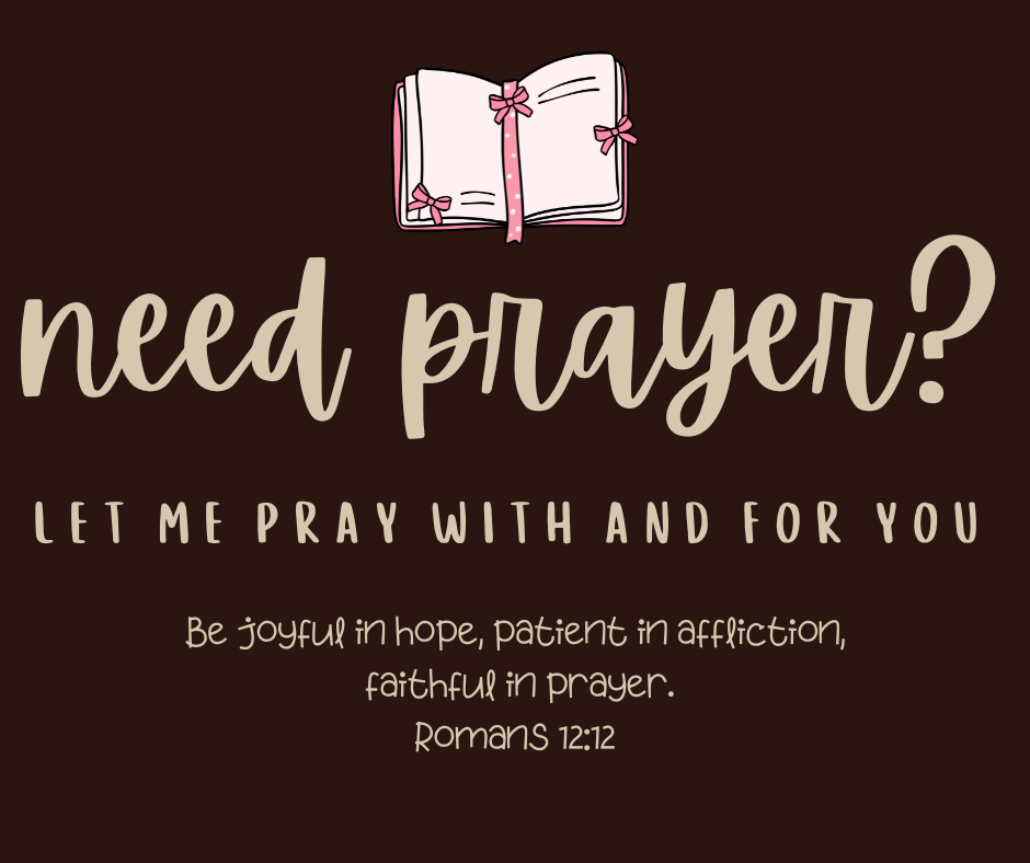 Need Prayer? Tee (Men’s & Women’s Styles)