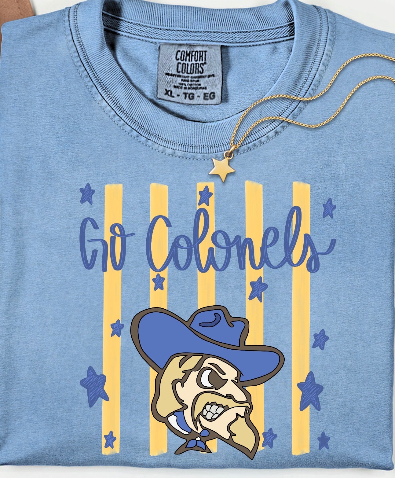 Go Colonels Stars Tee