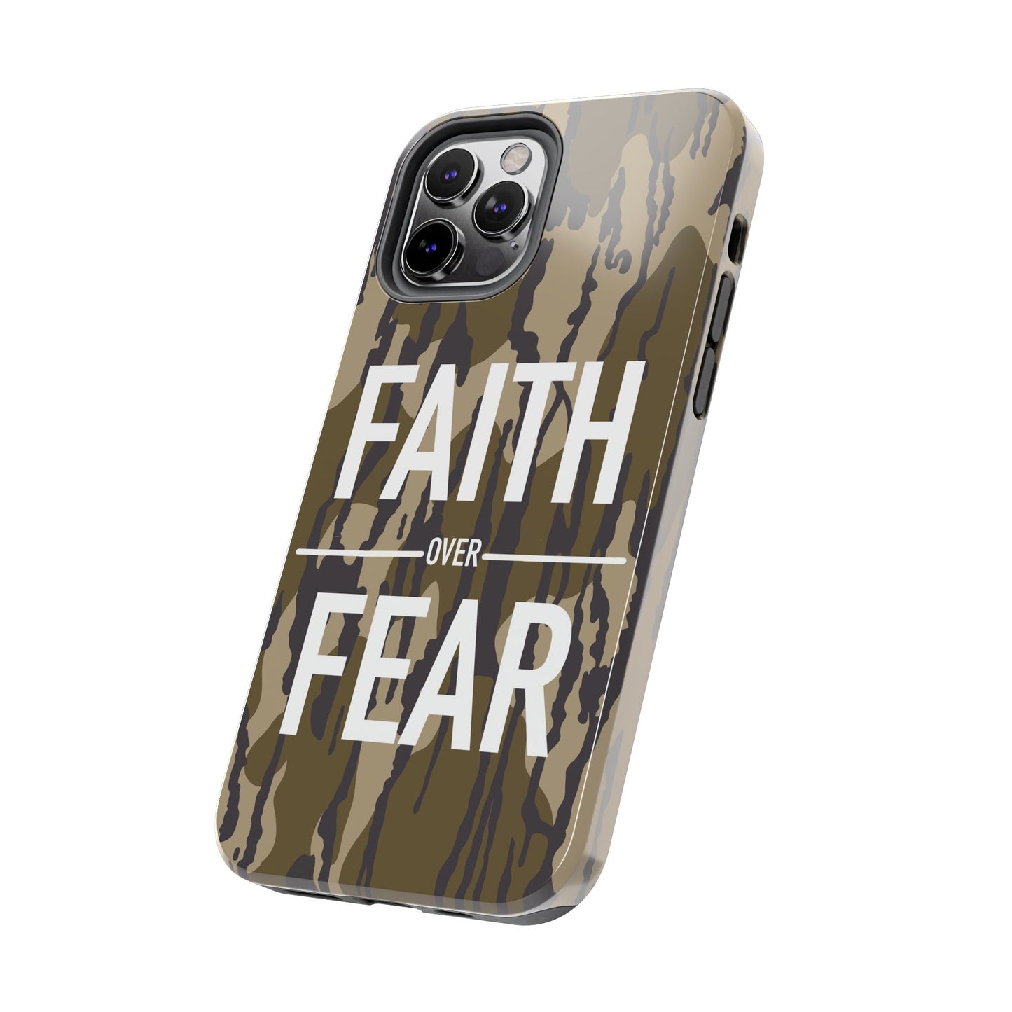 Faith Over Fear Camouflage Phone Case