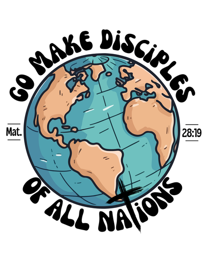 Go Make Disciples Tee – Matthew 28:19