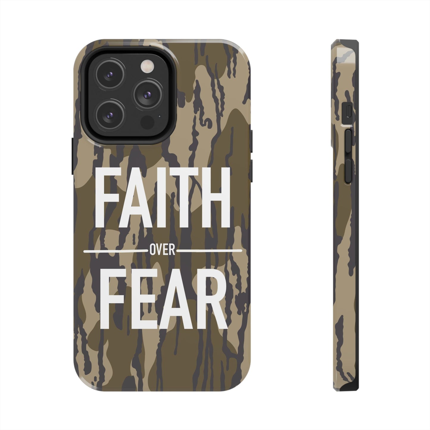 Faith Over Fear Camouflage Phone Case