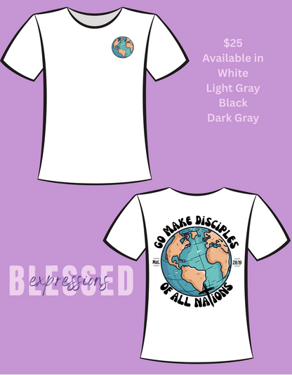 Go Make Disciples Tee – Matthew 28:19