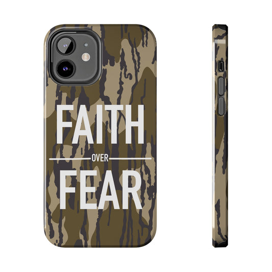 Faith Over Fear Camouflage Phone Case