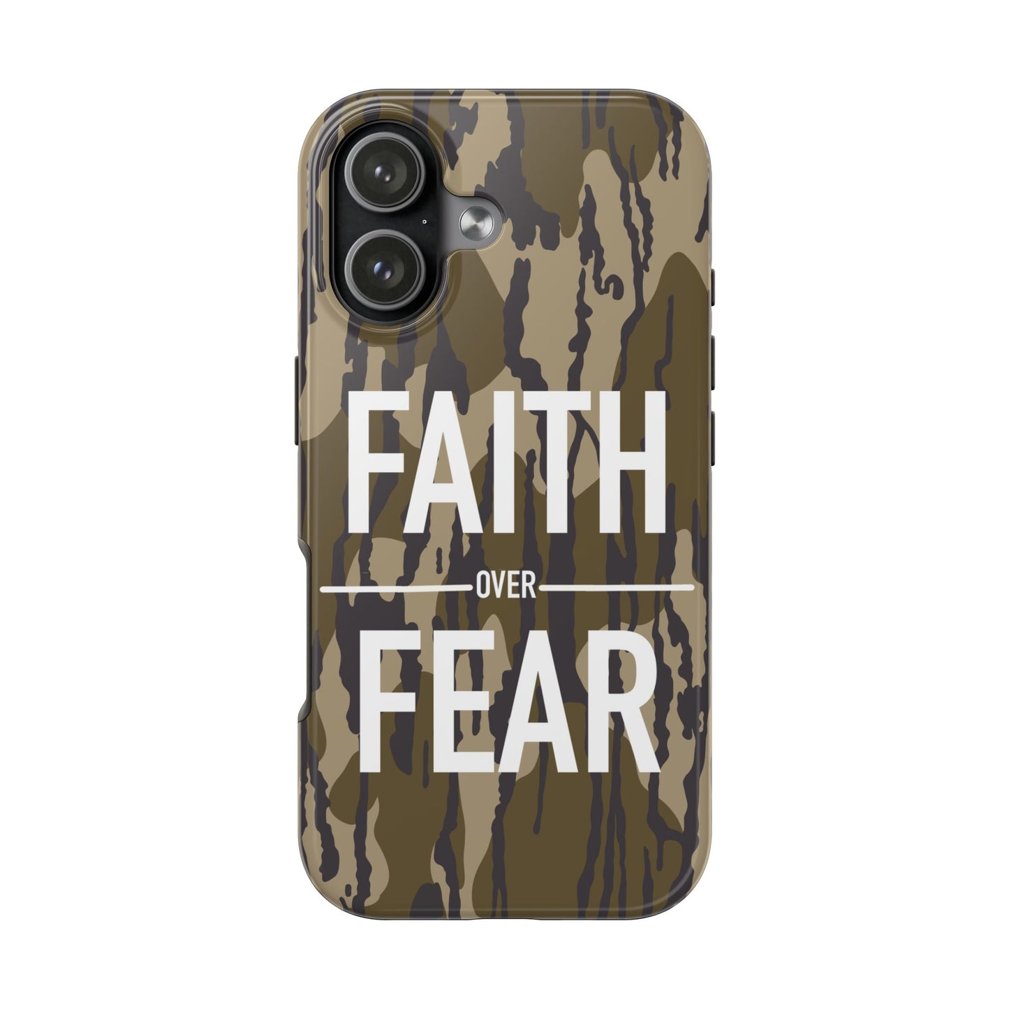 Faith Over Fear Camouflage Phone Case