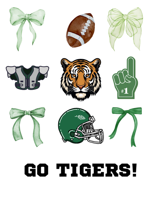 Adairsville Tigers Comfort Colors Tee 🐅