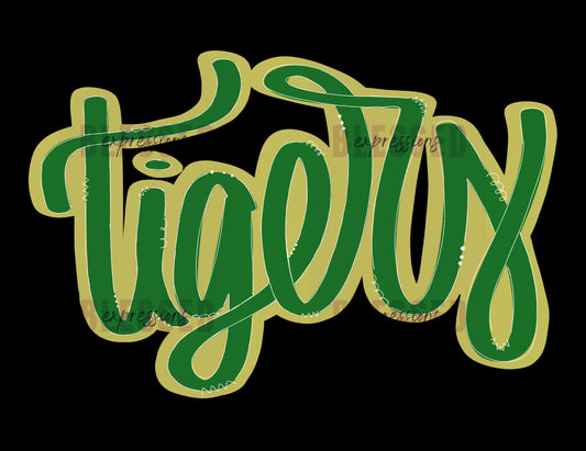 Tigers Handwritten Tee