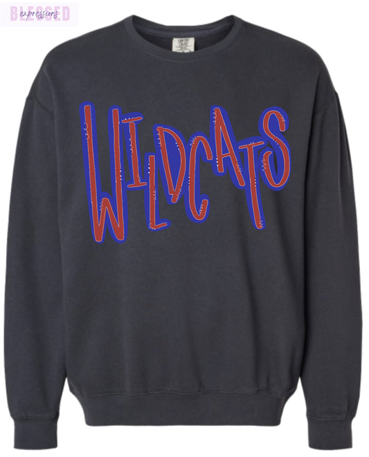 Wildcats Handwritten Tee