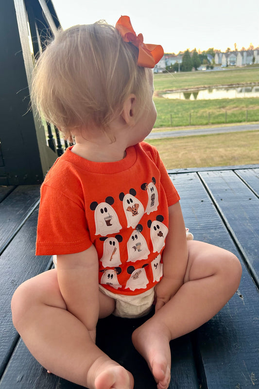 Mickey Ghost Snacks Tee