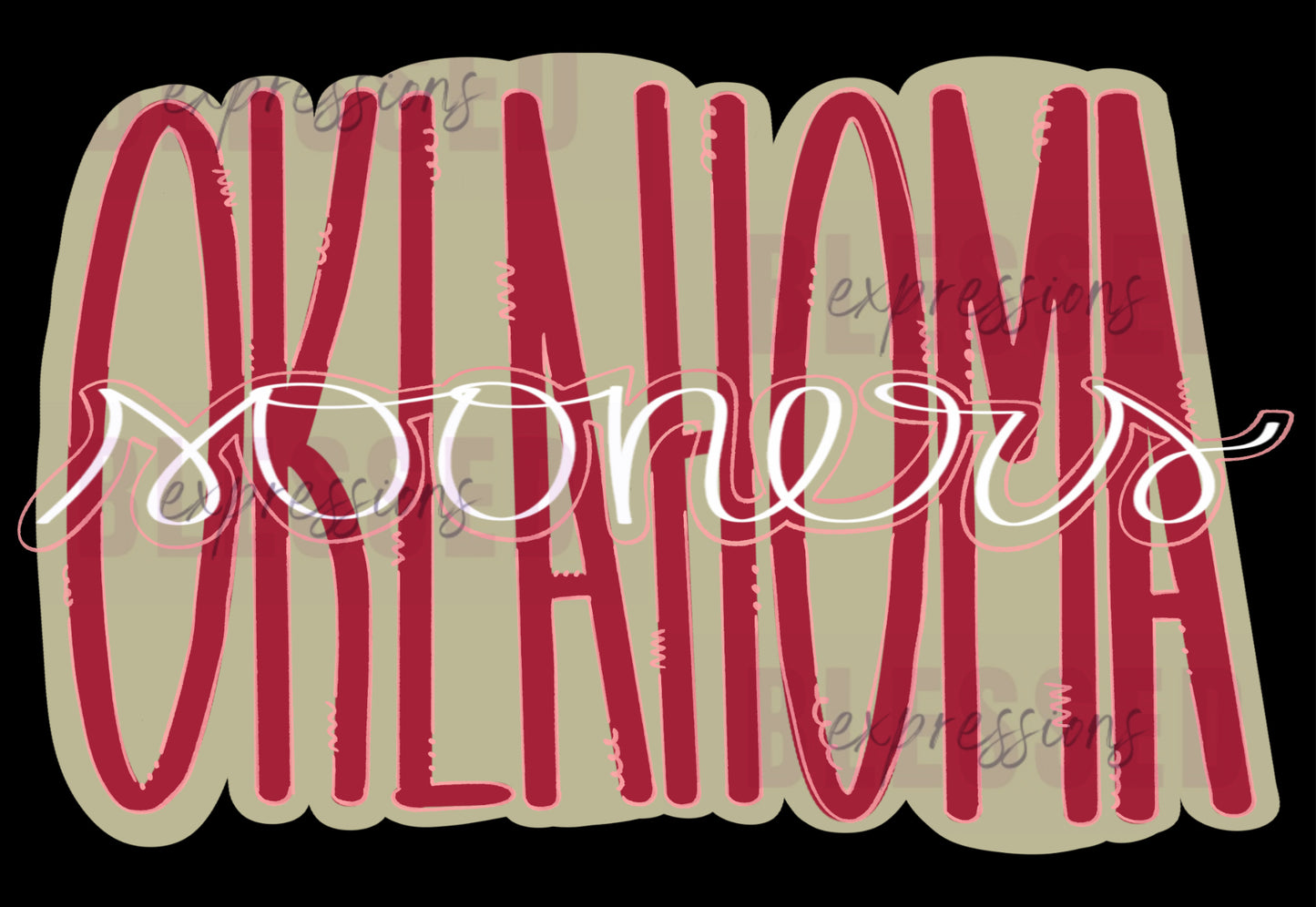 Oklahoma Sooners Handwritten Tee
