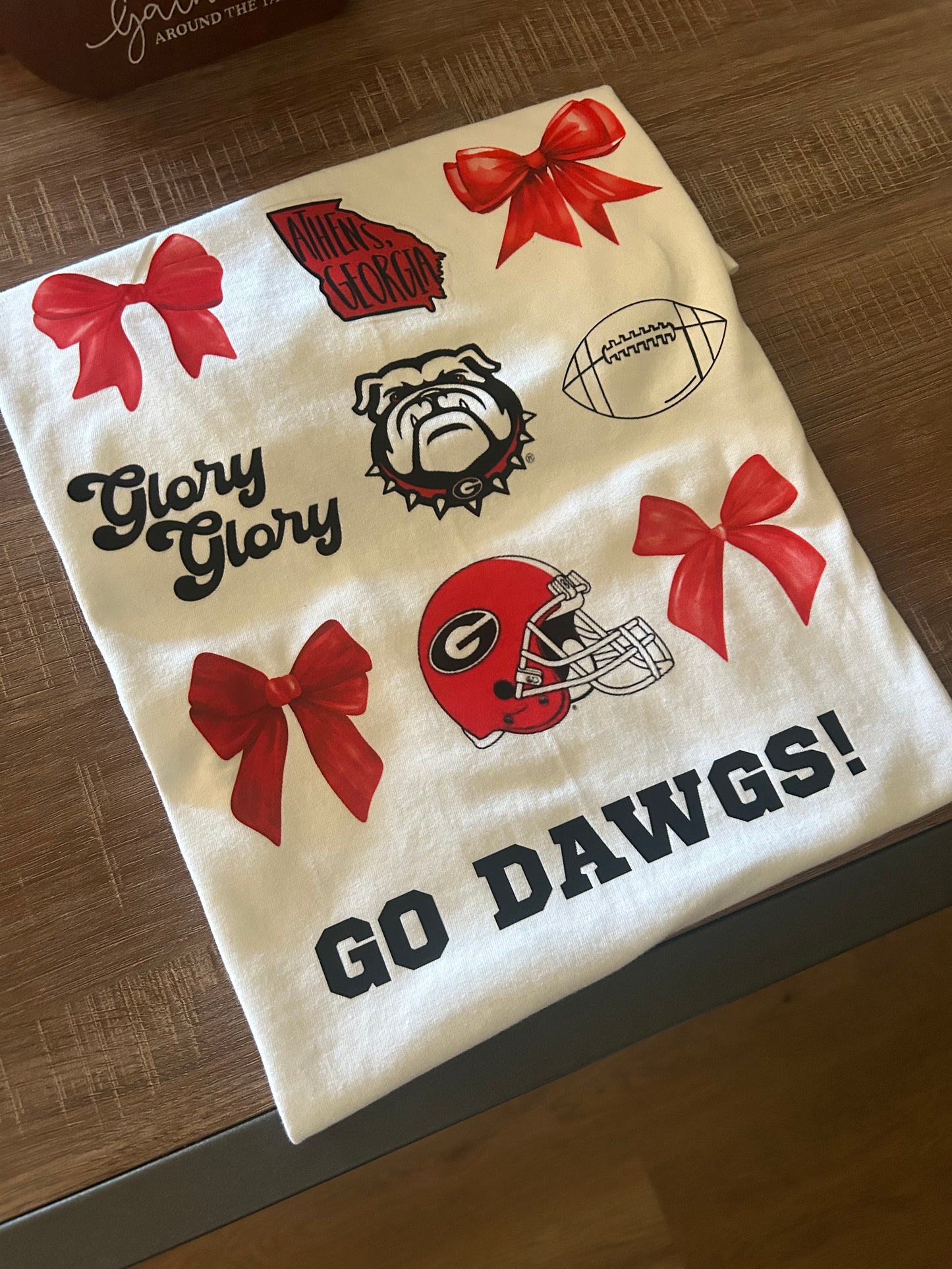 🏈 Go Dawgs Comfort Colors Tee