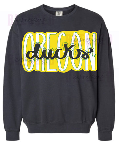 Oregon Ducks Handwritten Tee