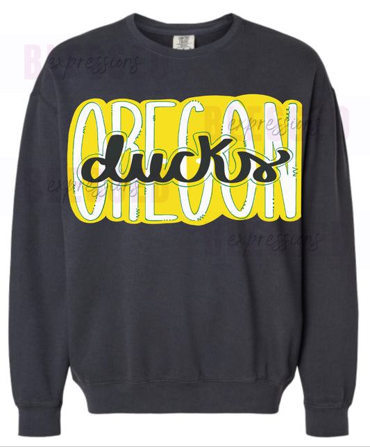 Oregon Ducks Handwritten Tee