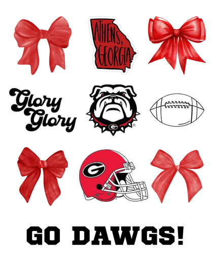 🏈 Go Dawgs Comfort Colors Tee