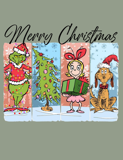 Merry Christmas Grinch Tee 🎄