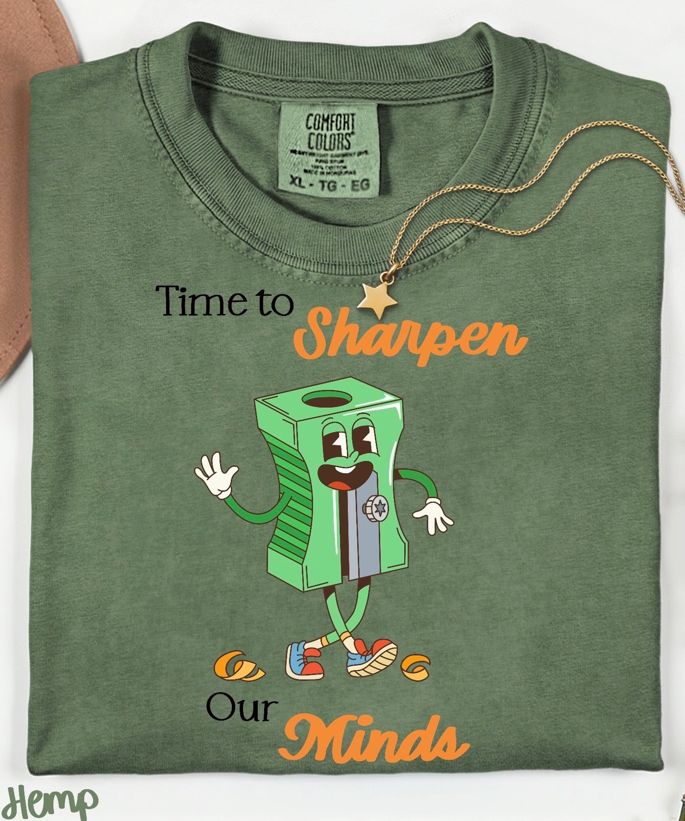 Time to Sharpen Our Minds Tee