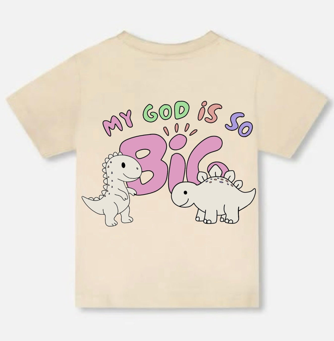 “My God Is So Big” Dino Kids Tee