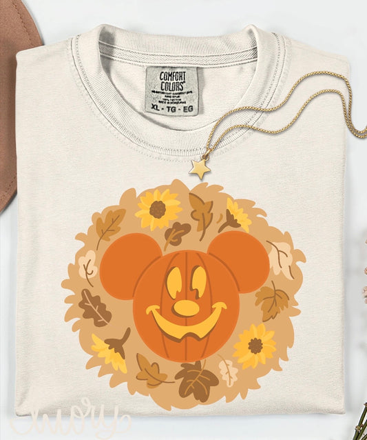 Pumpkin Wreath Tee