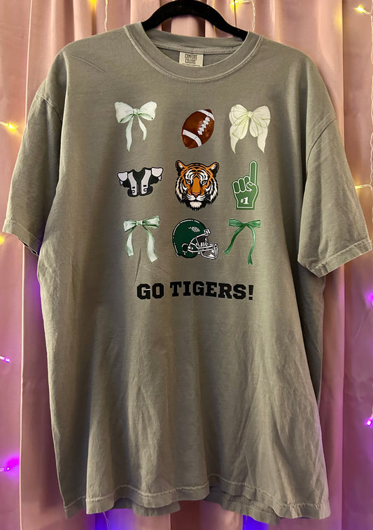 Adairsville Tigers Comfort Colors Tee 🐅