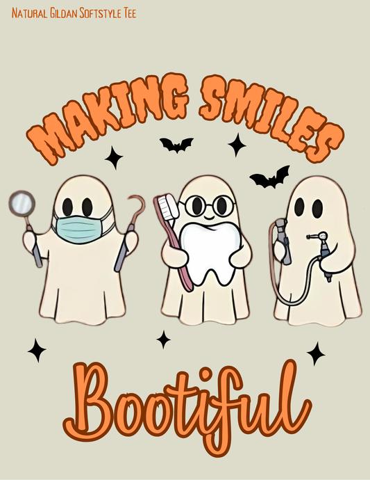 Making Smiles Bootiful tee