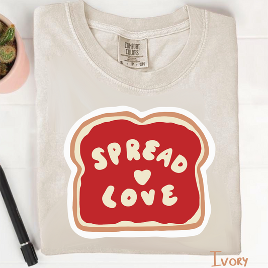 Spread Love Ivory Tee